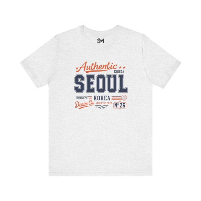 SEOUL KOREA Athletic Dept. Unisex Jersey Short Sleeve Tee - Image 5