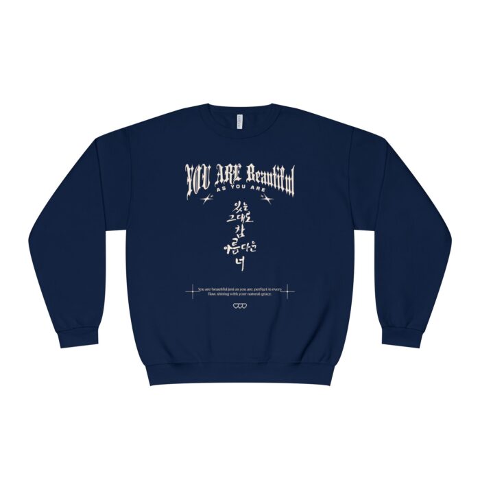 You are beautiful Unisex NuBlend® Crewneck Sweatshirt - Image 9