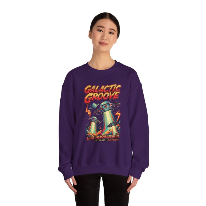 Galactic grooveUnisex Heavy Blend™ Crewneck Sweatshirt - Image 20