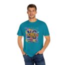 Unisex Garment-Dyed T-Shirt - Colorful 'King' Graphic Tee for Trendsetters
