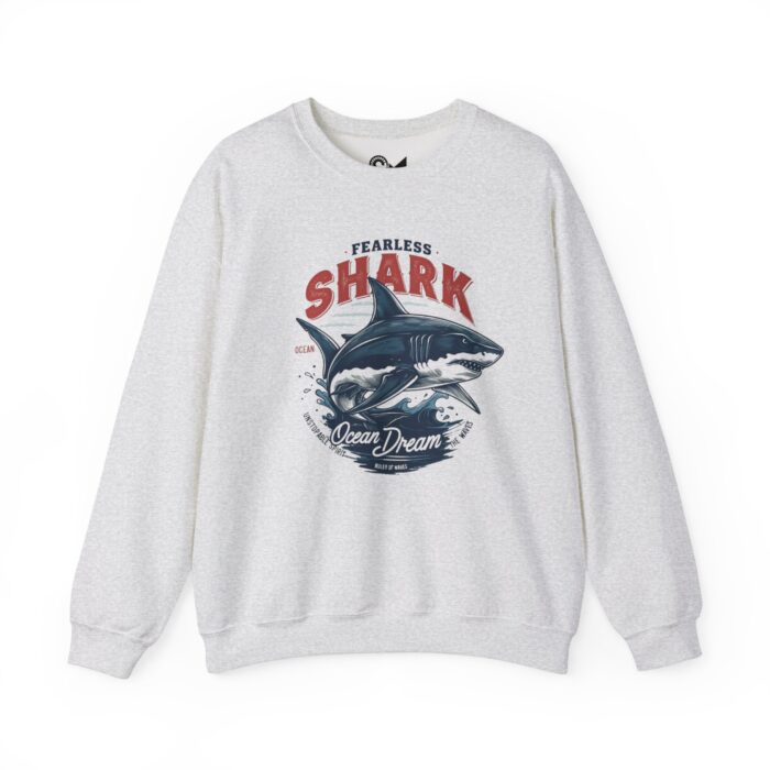 Fearless shark Unisex Heavy Blend™ Crewneck Sweatshirt