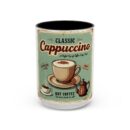 Classic Cappuccino Accent Coffee Mug (11, 15oz)