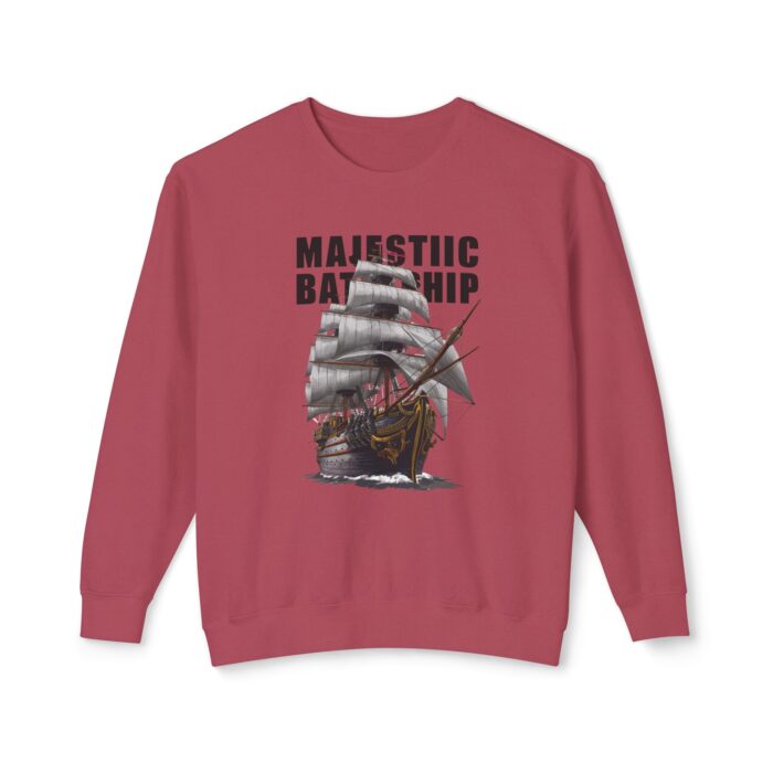 Battleship Unisex Lightweight Crewneck Sweatshirt - Image 21
