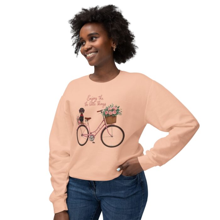 Enjoy the little thing Unisex Lightweight Crewneck Sweatshirt - Image 11