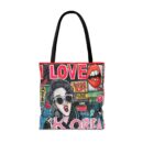 I love Korea Tote Bag (AOP)