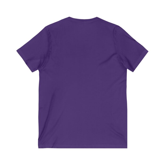 Ride with elegance Unisex Jersey Short Sleeve V-Neck Tee - Image 14