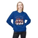 Frosty friends forever  Unisex Midweight Softstyle Fleece Crewneck Sweatshirt