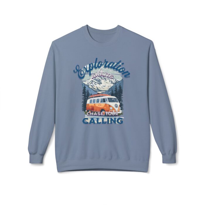 Exploration Unisex Midweight Softstyle Fleece Crewneck Sweatshirt - Image 21