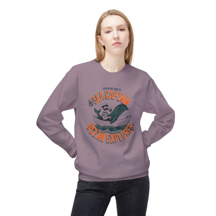 Sea captain Unisex Midweight Softstyle Fleece Crewneck Sweatshirt - Image 23