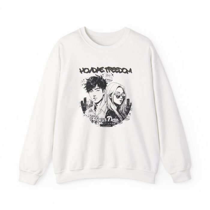 HongDae Freedom Unisex Heavy Blend™ Crewneck Sweatshirt