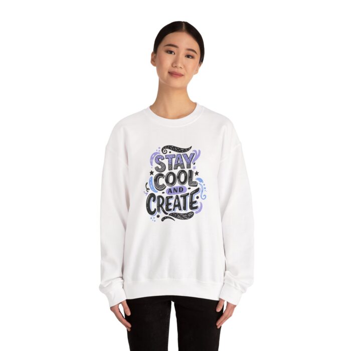 Stay cool Unisex Heavy Blend™ Crewneck Sweatshirt - Image 4