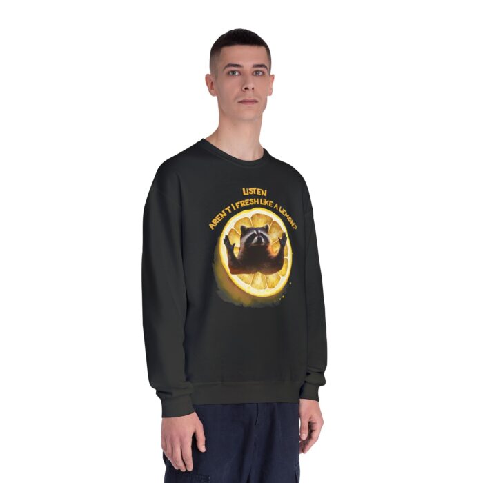 Lemonish racoon Unisex NuBlend® Crewneck Sweatshirt - Image 11