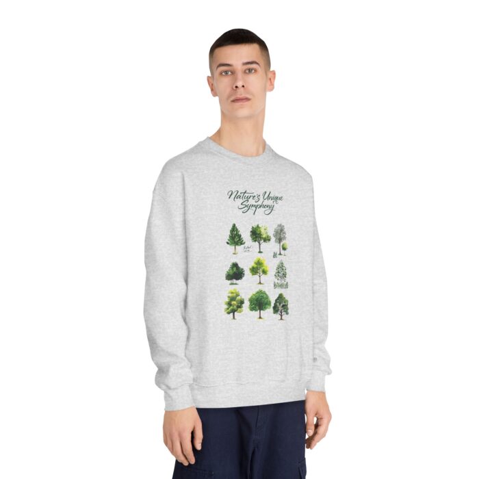 Nature's unique symphony Unisex DryBlend® Crewneck Sweatshirt - Image 8