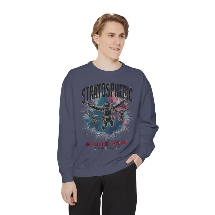 Sky Diver Unisex Garment-Dyed Sweatshirt - Image 23