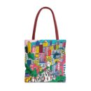 Seoul's hill neighborhoods Tote Bag (AOP)