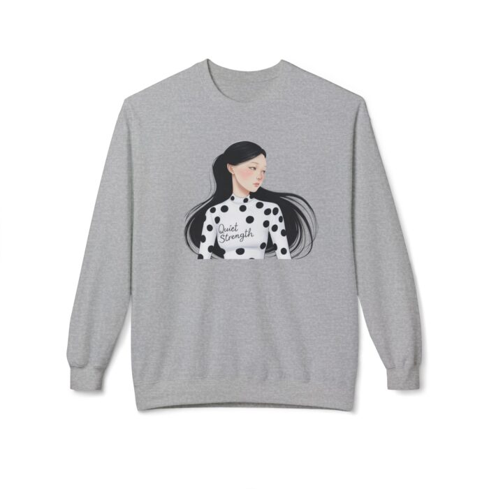 Quite Strength Unisex Midweight Softstyle Fleece Crewneck Sweatshirt - Image 9