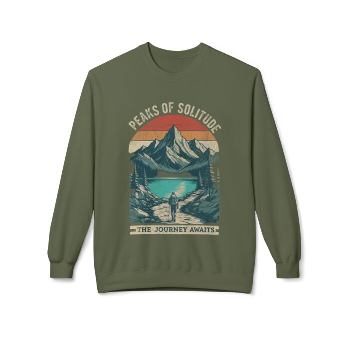 Peaks of Solitude Unisex Midweight Softstyle Fleece Crewneck Sweatshirt - Image 17