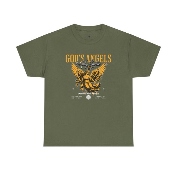 God's angels Unisex Heavy Cotton Tee - Image 13