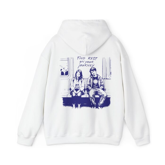 Find Rest on the Journey Unisex Heavy Blend™ Hooded Sweatshirt - Image 2
