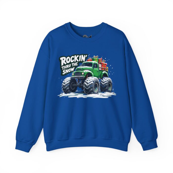 ROCKIN' THRU THE SNOW Unisex Heavy Blend™ Crewneck Sweatshirt - Image 45