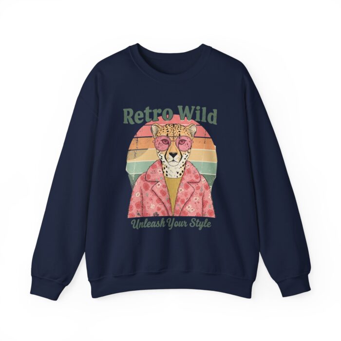 Retro wild Unisex Heavy Blend™ Crewneck Sweatshirt - Image 17