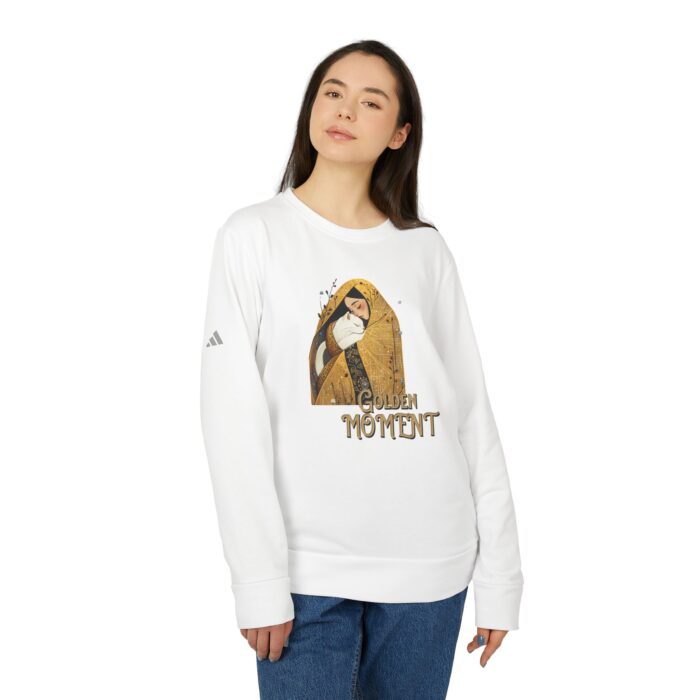 adidas Golden Moment Unisex Fleece Crewneck Sweatshirt - Image 3