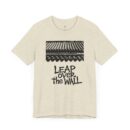 Inspiring 'Leap Over the Wall' Unisex Jersey Tee