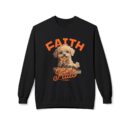 Faith never fails Unisex Midweight Softstyle Fleece Crewneck Sweatshirt