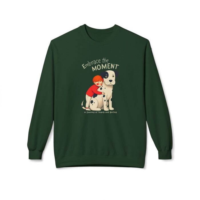 Embrace the moments2 Unisex Midweight Softstyle Fleece Crewneck Sweatshirt - Image 21