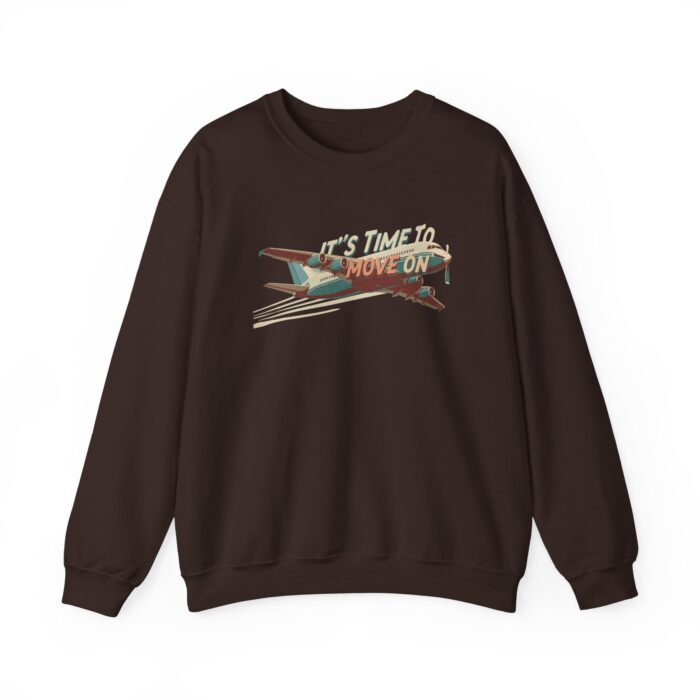 It's time to move on Unisex Heavy Blend™ Crewneck Sweatshirt - Image 9