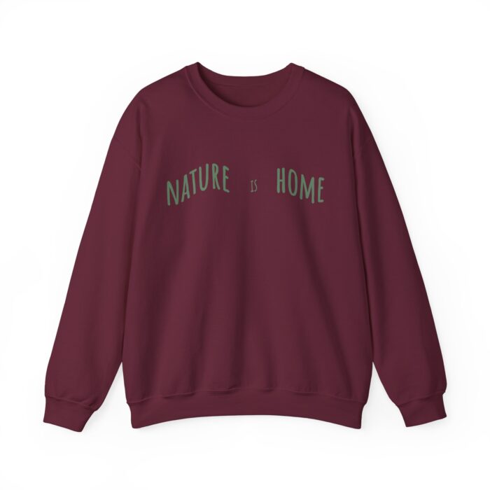 Nature is home Unisex Heavy Blend™ Crewneck Sweatshirt - Image 5