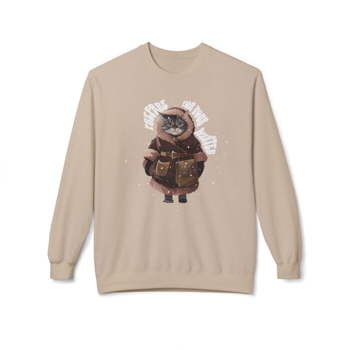 Prepare for your winter Unisex Midweight Softstyle Fleece Crewneck Sweatshirt - Image 5