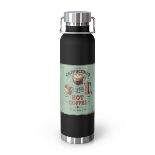 Hot coffee Copper Vacuum Insulated Bottle, 22oz