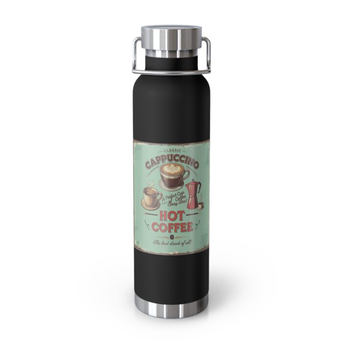 Hot coffee Copper Vacuum Insulated Bottle, 22oz