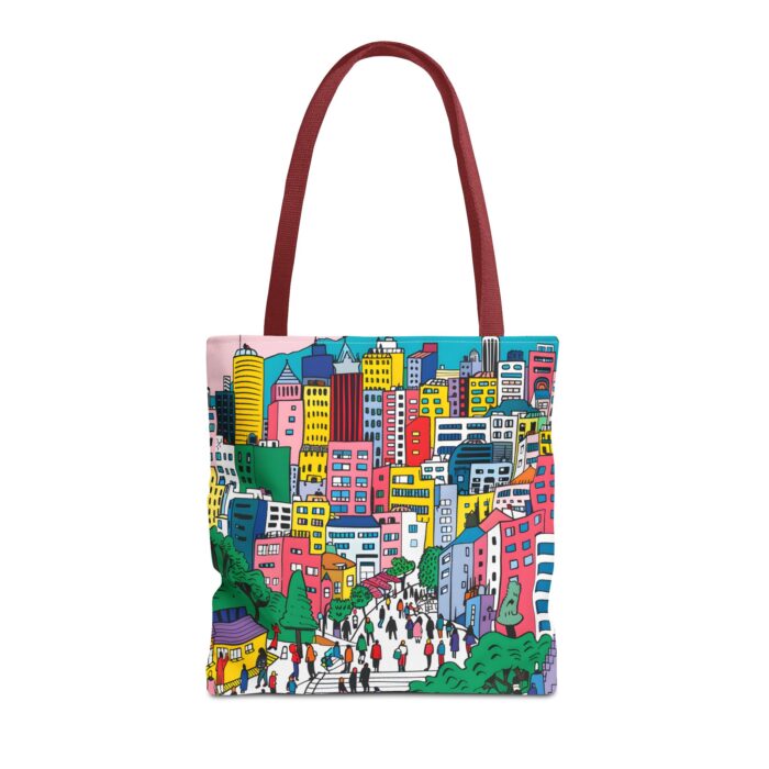 Seoul's hill neighborhoods Tote Bag (AOP) - Image 17