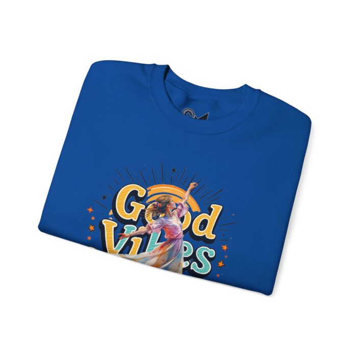 Good vibes only Unisex Heavy Blend™ Crewneck Sweatshirt - Image 43