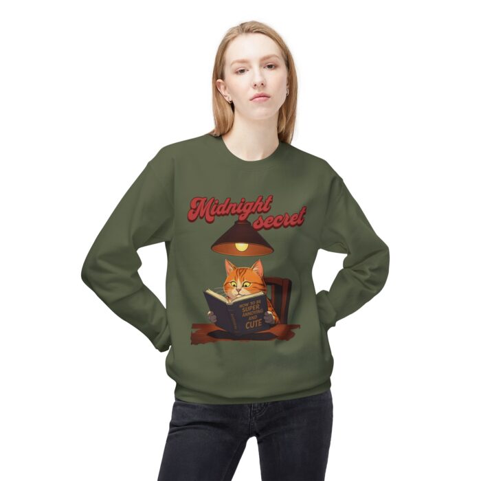 Midnight secret Unisex Midweight Softstyle Fleece Crewneck Sweatshirt - Image 15