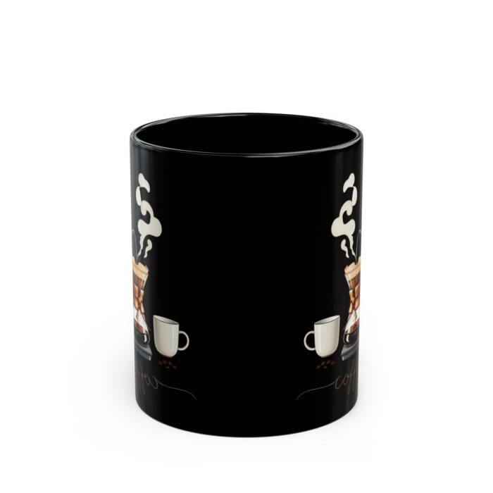 Brewing Coffee Black Mug (11oz, 15oz) - Image 2