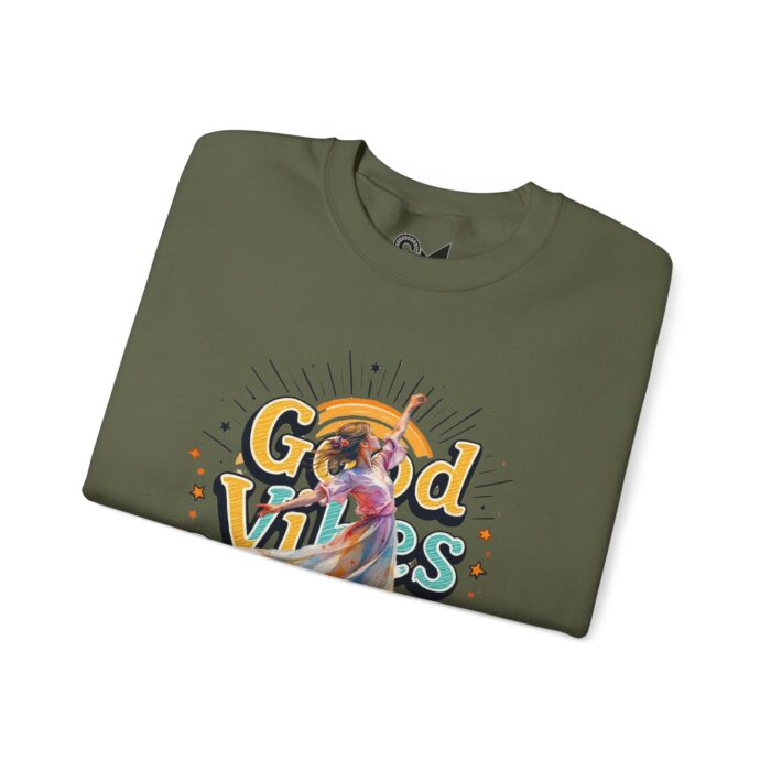 Good vibes only Unisex Heavy Blend™ Crewneck Sweatshirt - Image 23