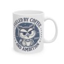 "meta_description": "Filled by Coffee Ceramic Mug - BPA-free, vivid colors, microwave safe.",