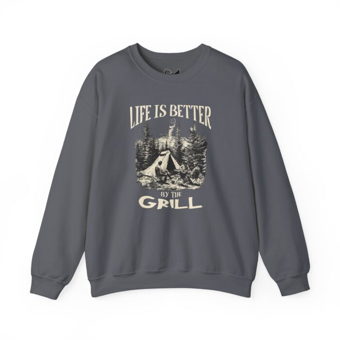 Life is better Unisex Heavy Blend™ Crewneck Sweatshirt - Image 29