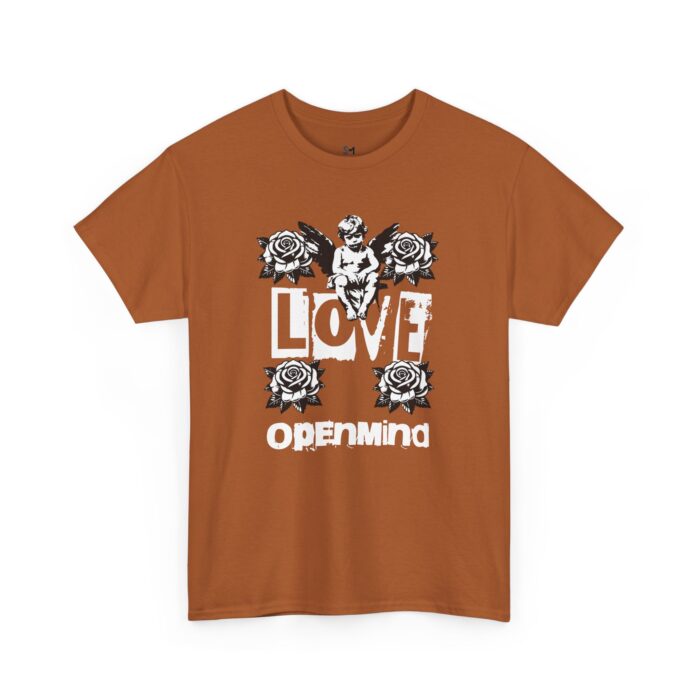 Love open mind Unisex Heavy Cotton Tee - Image 7