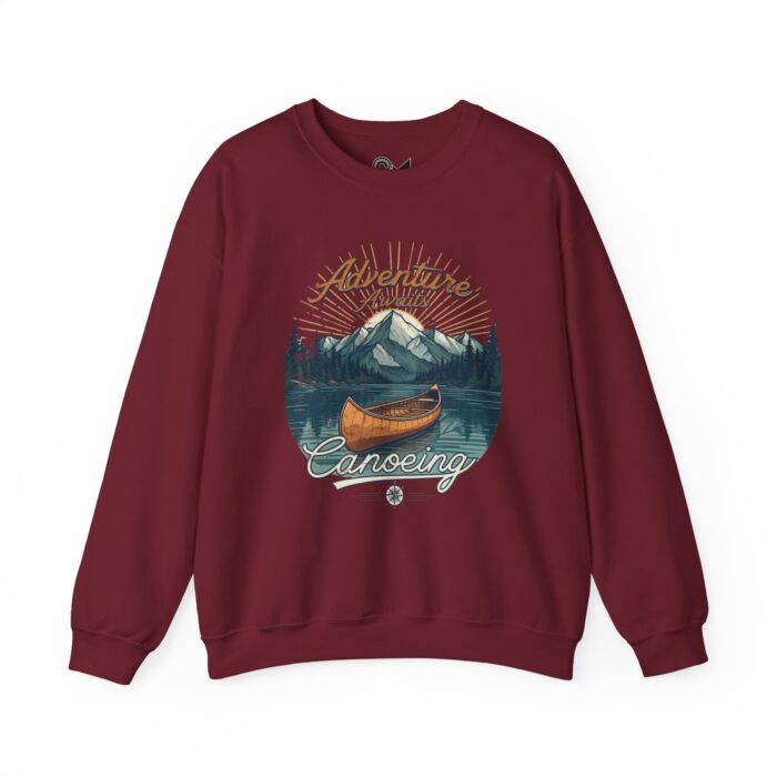 Canoeing Unisex Heavy Blend™ Crewneck Sweatshirt - Image 37