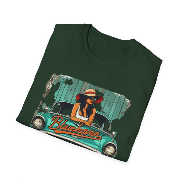 Blue haven Unisex Softstyle T-Shirt - Image 20