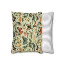 Butterfly Spun Polyester Square Pillowcase