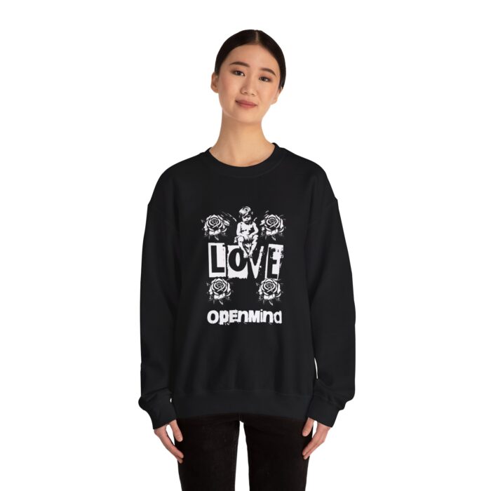 Love openmind Unisex Heavy Blend™ Crewneck Sweatshirt - Image 4