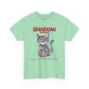 Shadow Cat Unisex Heavy Cotton Tee – Silently Cute, Deadly Design