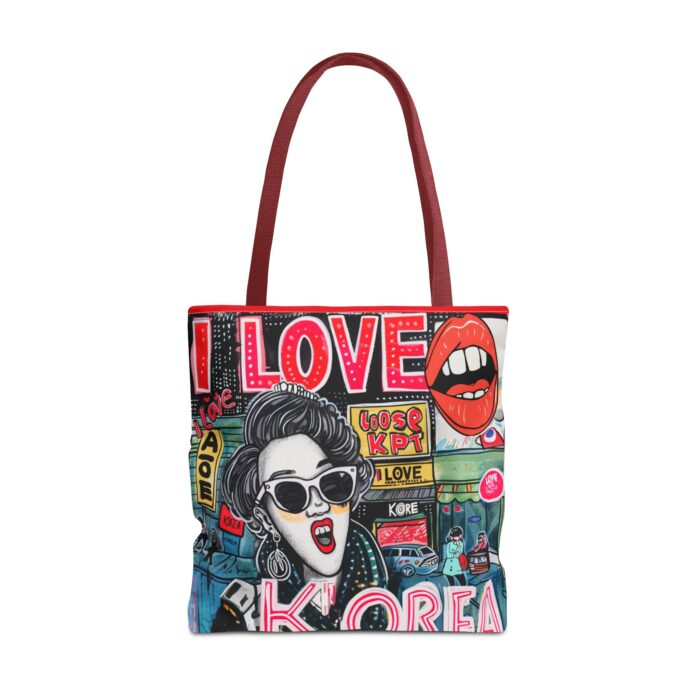 I love Korea Tote Bag (AOP) - Image 21