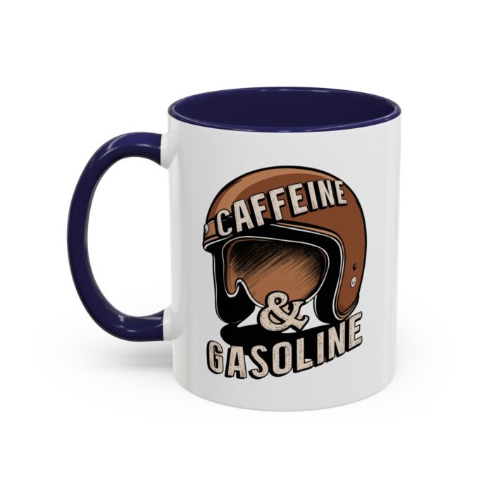 Caffein $ Gasoline Accent Coffee Mug (11, 15oz) - Image 7