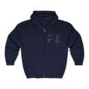 Jesus was a carpenter Unisex Heavy Blend™ Full Zip Hooded Sweatshirt